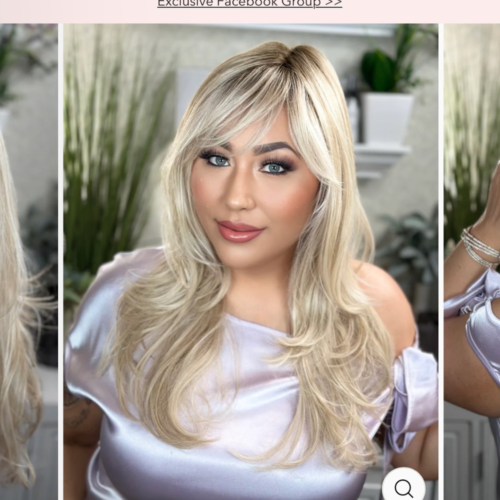 Brand new in box blonde wig